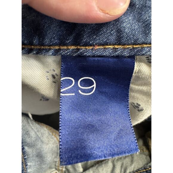 Anthropologie Pilcro The Relaxed High Rise Denim Jean Shorts Size 29 Summer - Picture 5 of 8